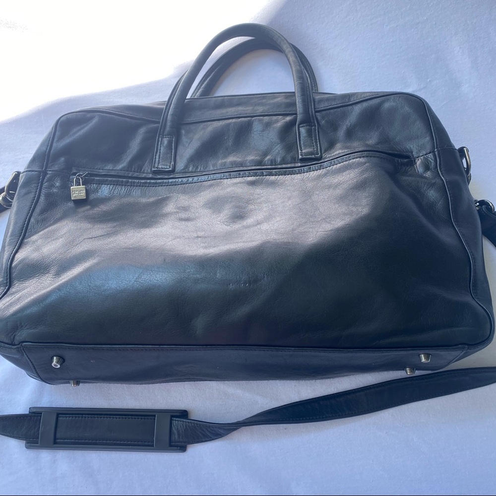 Perlina New York Black Leather Gem